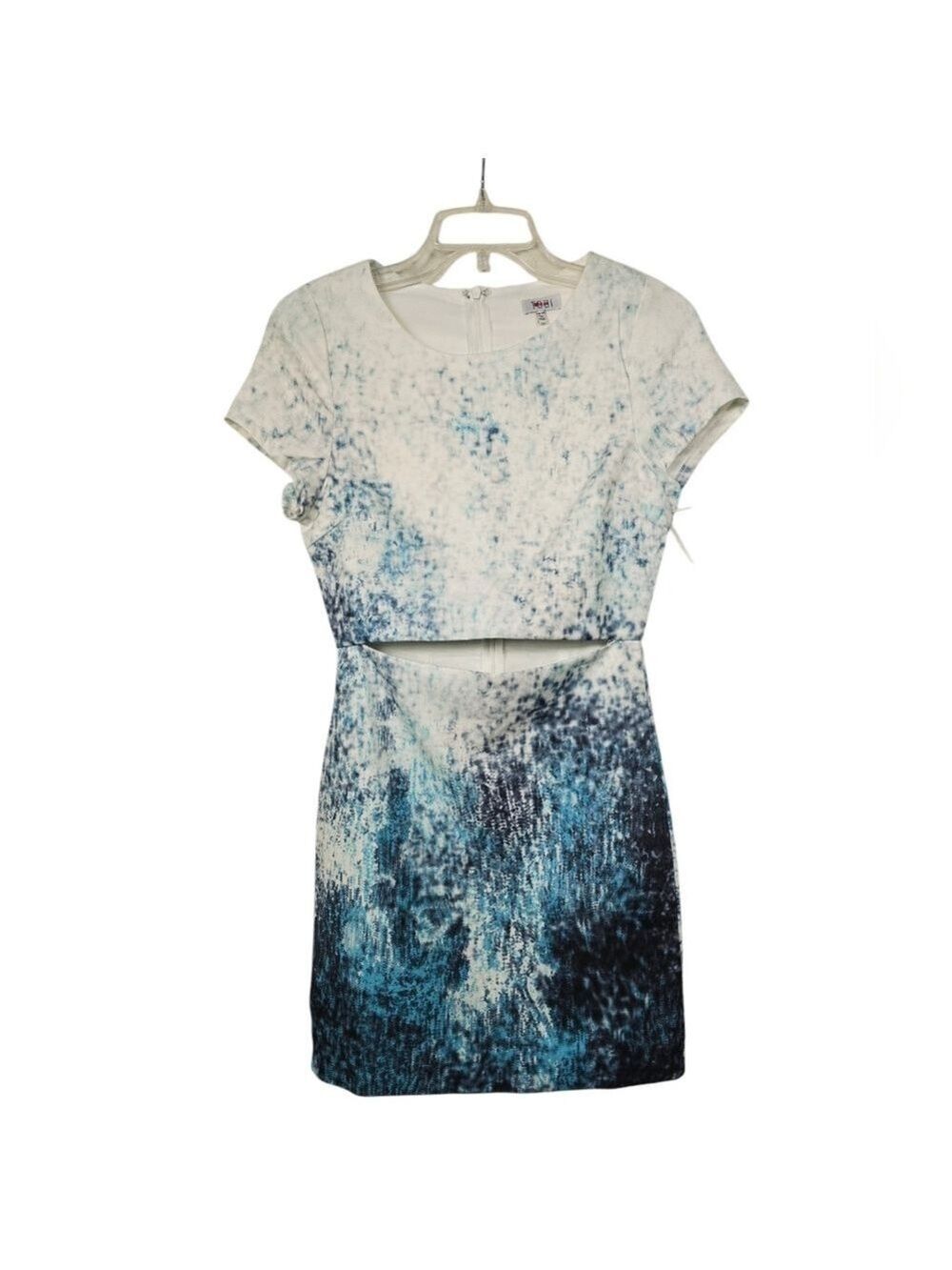Tobi Front Cut Out Back Zip Dress XS